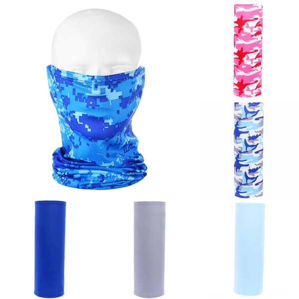 

lkgue сетка мода 100% хлопок бандана хип-хоп шарф езды открытый открытый face банданы спорт шеи велоспорт шарфы маска платок шарфы b, Black