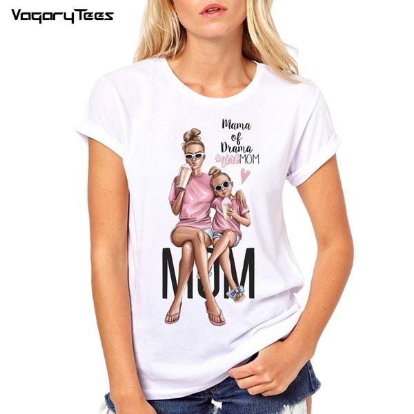 

super mom t shirt women mother's love print white t-shirt harajuku tshirt vogue tee shirt femme vogue super mama tshirt