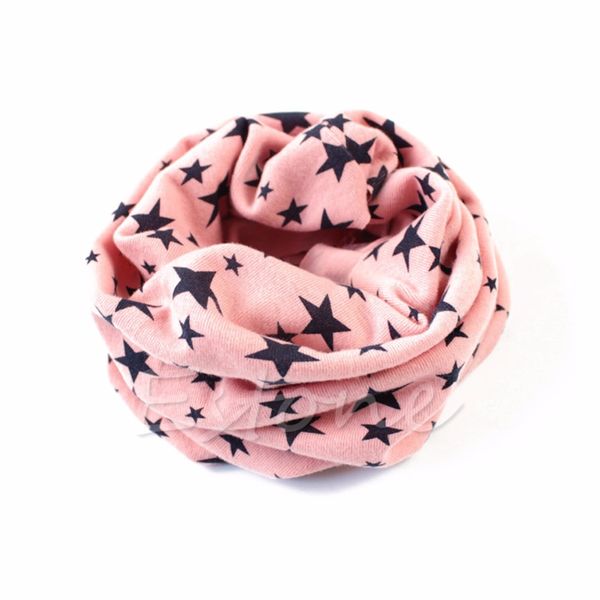 

new winter warm boys girls collar baby scarf children stars o ring neck scarves, Red;brown