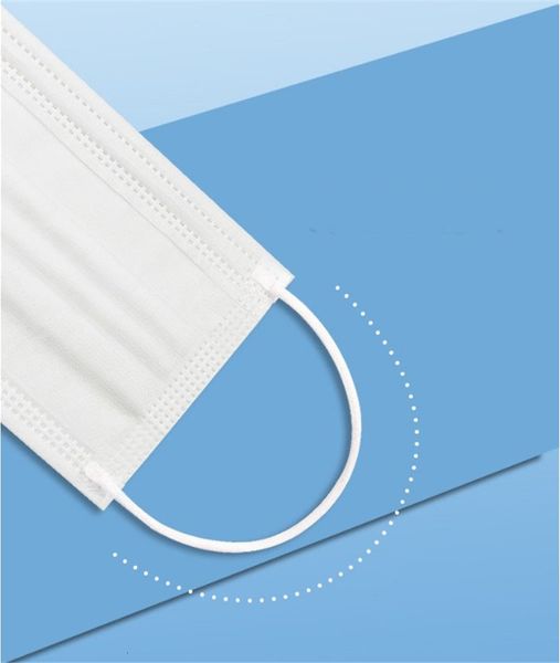 

in stock fast shipping face ear loop non toxic dust and filter white mask for cleaning black/white/pink tbc3