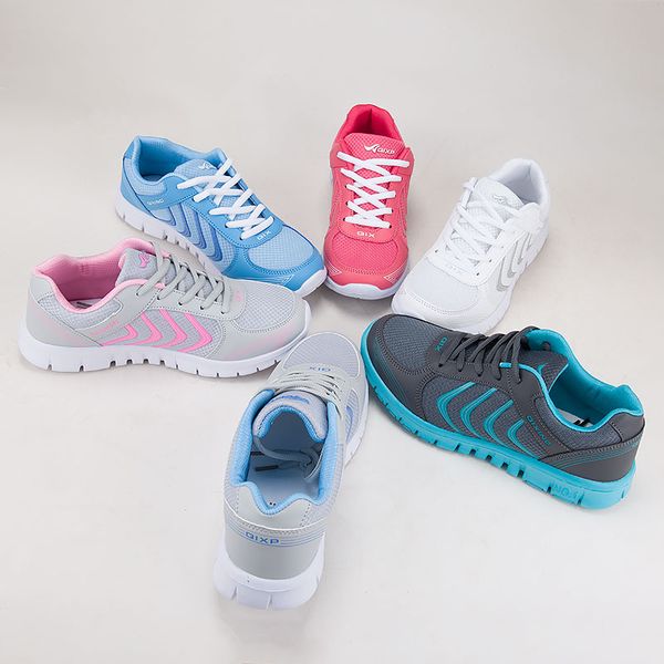 

women shoes 2020 fashion breathable mesh light walking ladies tenis feminino casual shoes woman sneakers plus size 35-44, Black