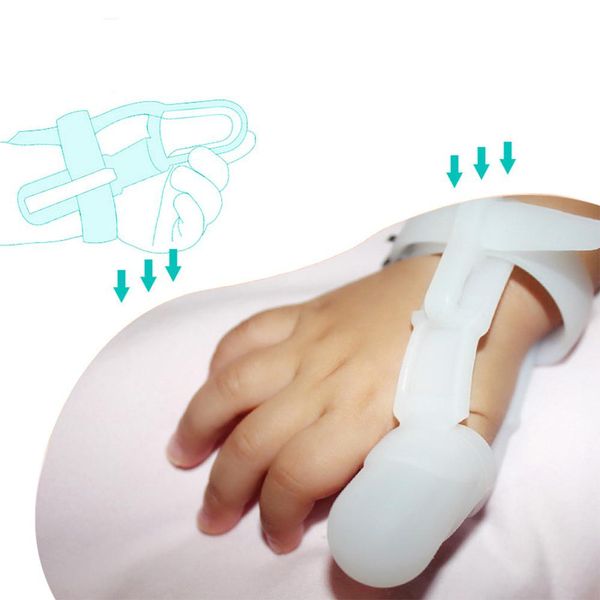 

kidlove children silicone safety anti-smashing hand molars fingertips bracelet prevent finger deformation