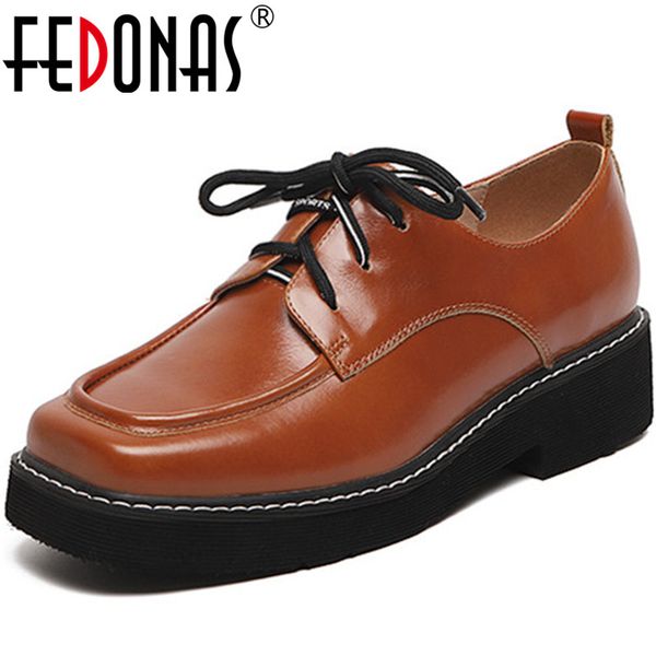 

fedonas new women vintage cross-tied party prom pumps spring summer square toe shoes patent leather classic shoes woman, Black