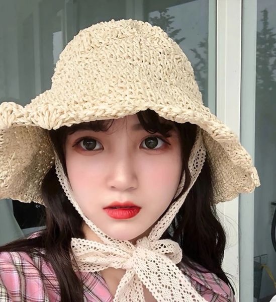 Sun Hat Summer Version of The Small Fresh Large Brimmed Beach