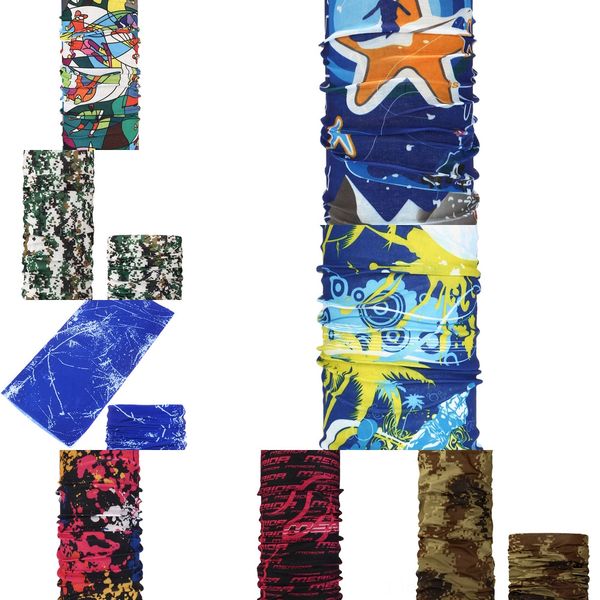 

xndel 3d jokers headwear clown face mask magic jokers neck buff bandana ski running headband for cycling motorcycling balaclava magic scarf, Black