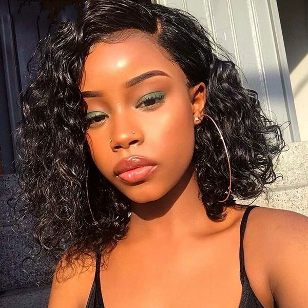 

straight wigs length : short material : human hair human brazilian hair brazilian 100% human hair, Black