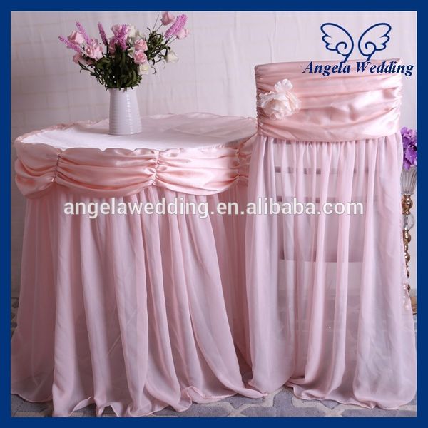 

ch046a дешевые свадебные шифоновые цветы украшены универсальный трепал румяна розовые чехлы на стулья