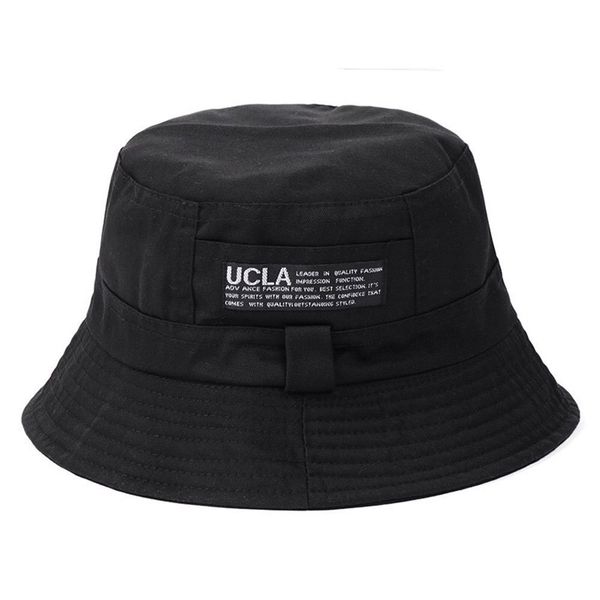 

okdeals 2019 summer sunscreen men women bucket hat caps summer autumn solid color fisherman cotton simple hats
