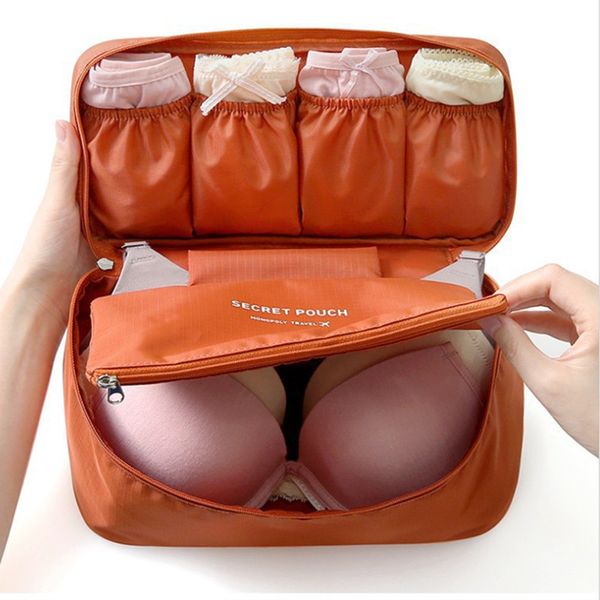 

bra underwear travel bag suitcase organizer women cosmetic bag luggage organizer for lingerie makeup organizers bag