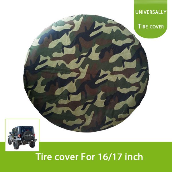 

universal heavy duty camouflage dust proof car spare wheel tyre cover 14" 15" 16" 17" thick