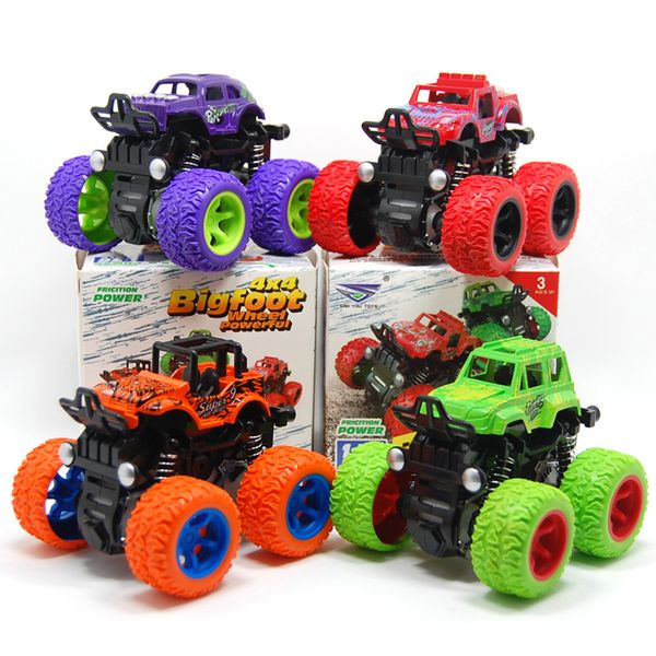 

inertial four-wheel drive vehicle absorbers simulation toys stunt swing car model interior decoration
