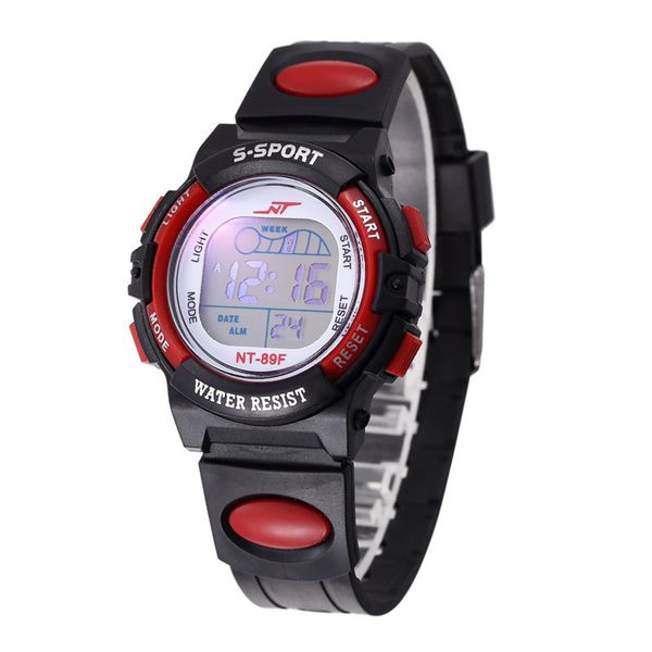

watch for boys 2018 new design electronic led digital sports watches outdoor wristwatch relogio relogio infantil, Blue