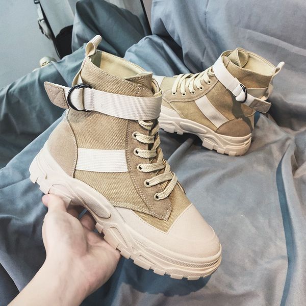 

women's rubber boots lace up fashion womens shoes 2019 low heels booties booties ladies round toe rain lolita punk rock autumn, Black