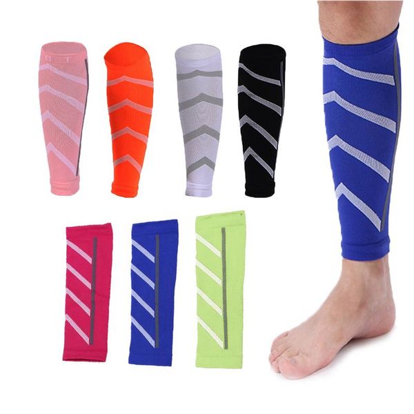 

outdoor sports calf stockings moisture wicking wear-resistant compression nylon socks comfortable breathable sports leggings, Black
