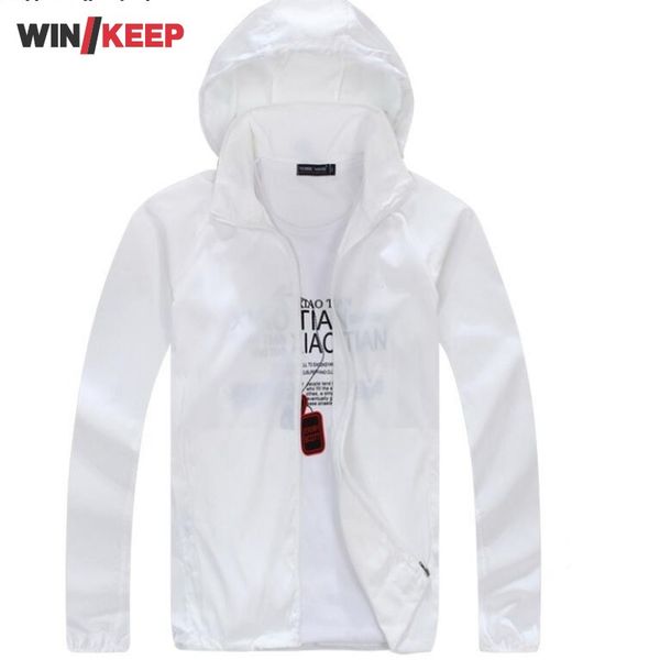 

2020 spring men women outdoor hiking jacket thin quick-drying breathable overcoat hooded waterproof rain coats sports wear, Blue;black