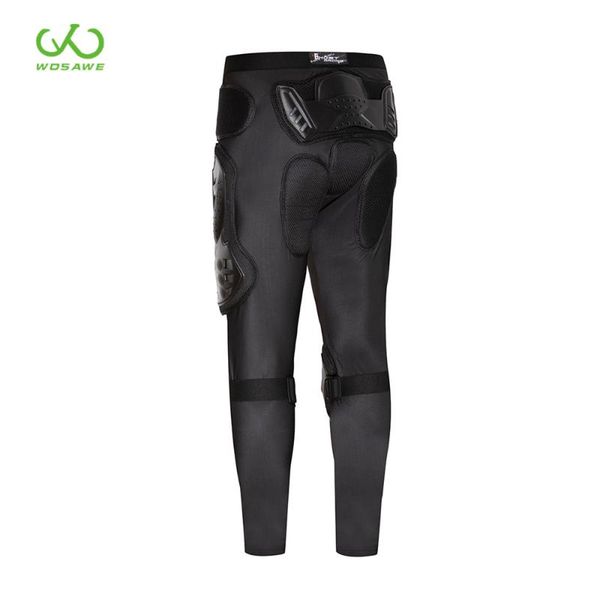 

long motorcycle armor pants knee hip protection breathable tight wearable motorbike motocross racing protective trousers men