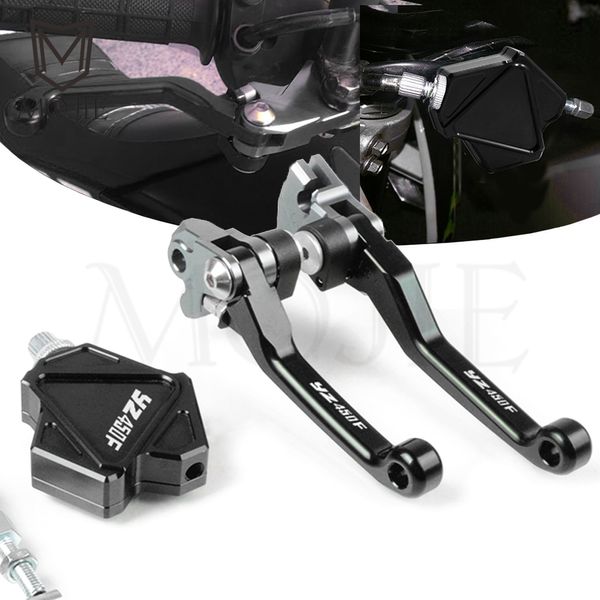 

for yamaha yz450f yz 450f 450 yz450 f 2001-2019 motocross cnc pivot brake stunt clutch lever easy pull cable system motorcycle