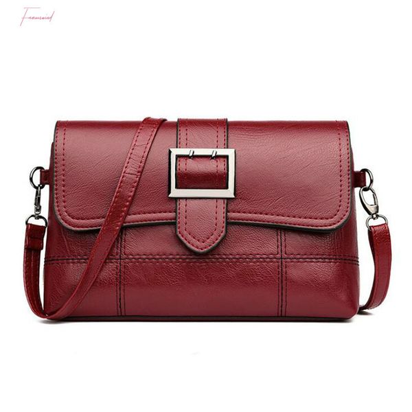 

марка конструктора женщин сумка плеча мода сумочка и кошелек pu кожа crossbody сумка для женщин 2020 новой черного amp; красной