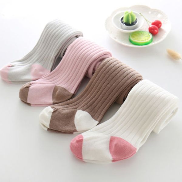 

christmas stockings newborn toddler kids baby girl knee high cotton long socks leg warm new assorted colors knit panty-hose