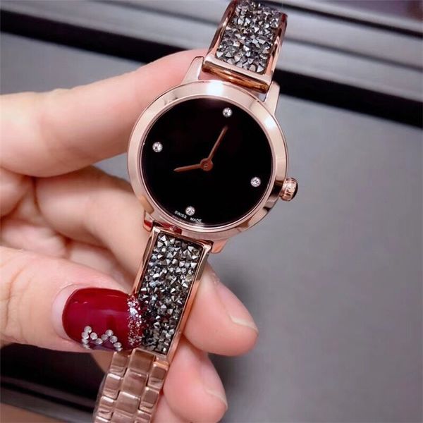 

luxury women watch full diamonds special design relojes de marca mujer lady dress watch quartz drop shipping wholesale cheap, Slivery;brown