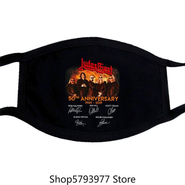 

judas priest 50th anniversario maschera del regalo dellannata per le donne degli uomini divertente maschera nera aytwy