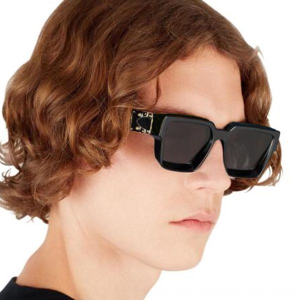 

2020ins широко подставил солнцу мода 2020ins солнца модные солнцезащитные очки большой-обрамленный очки, White;black