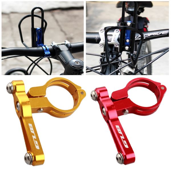

gub bike water bottle holder seatpost bar rack mount bicycle bottle cage converter handlebar cup holder rotatable adapter g-23p4