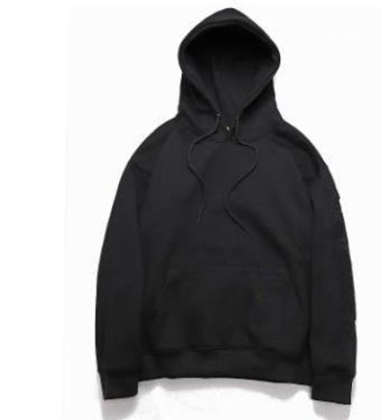 

oversize designer hiphop street hoodie sweatshirts long sleeved hoodies men, Black