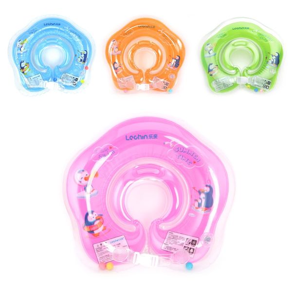 

new inflatable circle newborn neck float infant baby swimming ring safety child toys