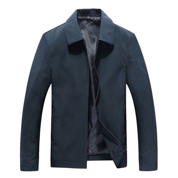 

isurvivor 2020 men spring autumn businessmen dress jackets hombre male casual fashion high qulity zipper jackets jaqueta coats, Black;brown