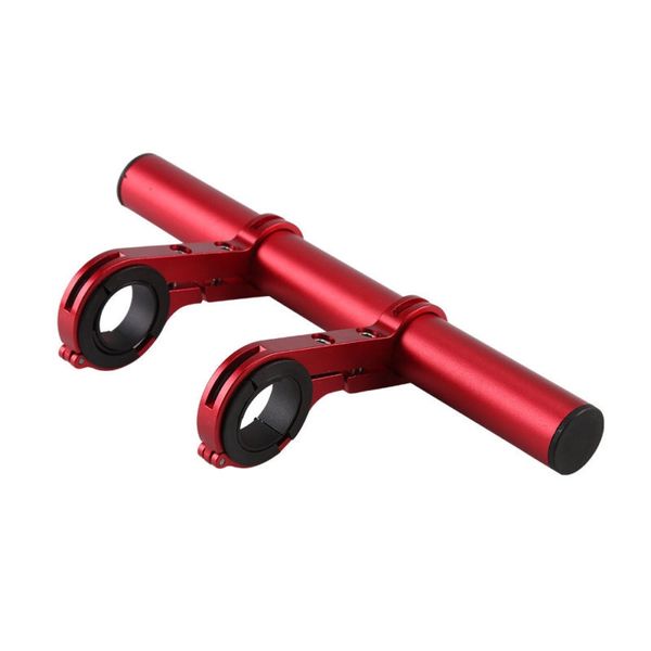 

dsgs handlebar extension mount bicycle bike handle bar bracket extender holder(red