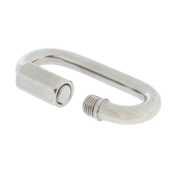 

10mm stainless steel 304 quick links chain fastener marine hook carabiner