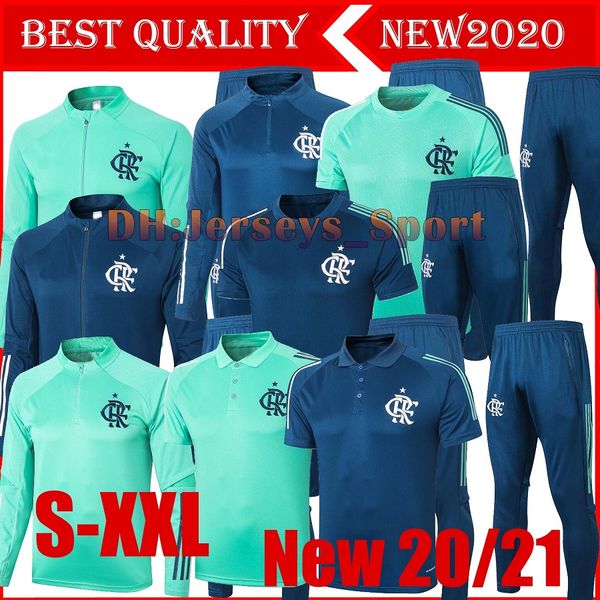 

2020 21 flamenco training suit flamenco soccer sets tracksuits 2020 2021 flamenco soccer jerseys men flamengo tracksuit polo shirt, Black;yellow