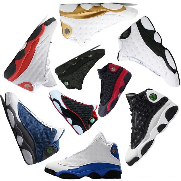 

Basketball Shoes 13 13s Chicago 3M GS Hyper Royal Italy Blue bred Sneakers Bordeaux DMP Wheat Olive Ivory black men sports shoes size8-13