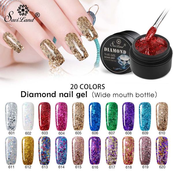 

holographic glitter nail gel polish shiny laser sequins pink purple color soak off uv gel polish nail art lacquer#v