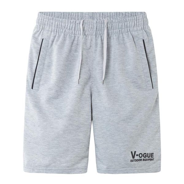 

casual man shorts summer new spring male knee length casual knitted teenage boy shorts fashion plus size 4xl 5xl black gray style, White;black