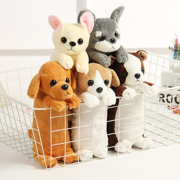 

cartoon pencil case cute dog puppy design student stationery pen pouch kids plush bag kids gift pencil storage bag