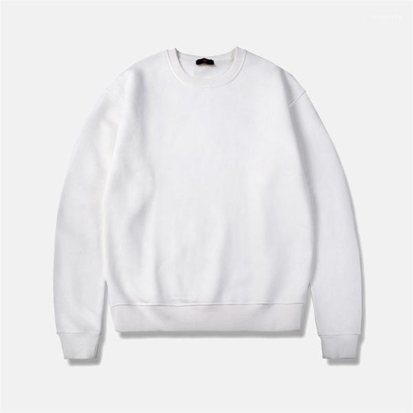 

толстовки пара с капюшоном сплошной цвет мода над размером пуловер с длинным рукавом свободные кофты осень дизайнер повседневная, Black