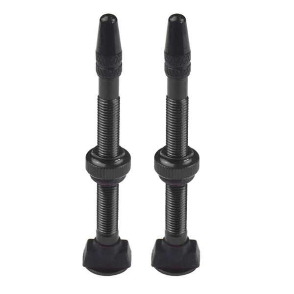 

1pair bike aluminum alloy 60mm tubeless presta valve stem kit replacement