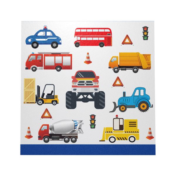 

132*220cm cartoon cars tablecloth construction vehicle party disposable table cover for kids happy birthday party supplies 1pcs