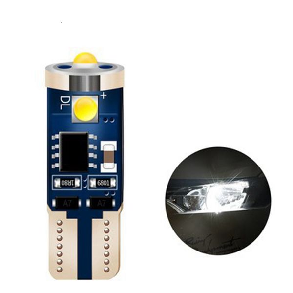 

2pcs t10 w5w wy5w 3030 chip led car parking light canbus no error auto reading dome lamp wedge tail side bulb