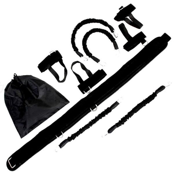 

resistance bands 9 pcs elastic sets workout rubber elast band for fitness sports gym exercise equipment training pull rope
