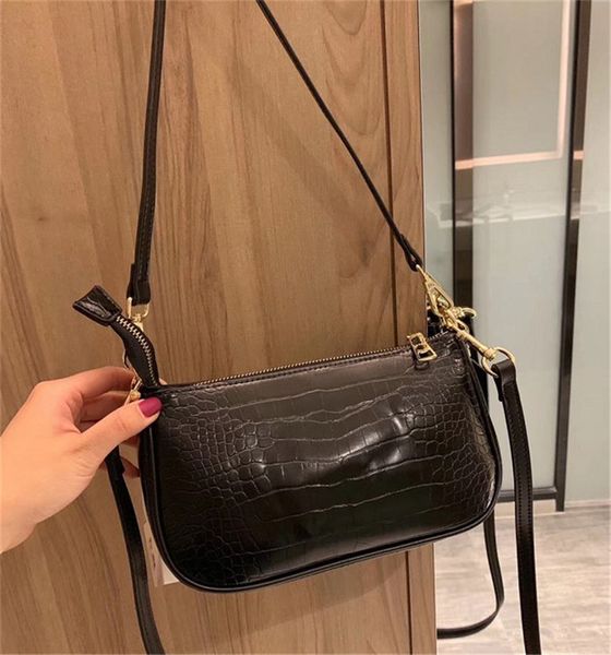 

Designer Luxury Shoulder Bag Women's Bags Designer Handbag High Quality Leather Good Match Oblique Span Fashion Crescent Moon Pack 5
