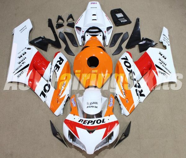 

4gifts новый abs литья под давлением мотоцикл пластиковые обтекатели комплекты 100% подходят для honda cbr1000rr 04 05 2004 2005 комплект ку