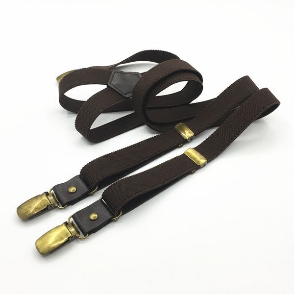 

coffee suspender match fashion suspender ing, Black;white