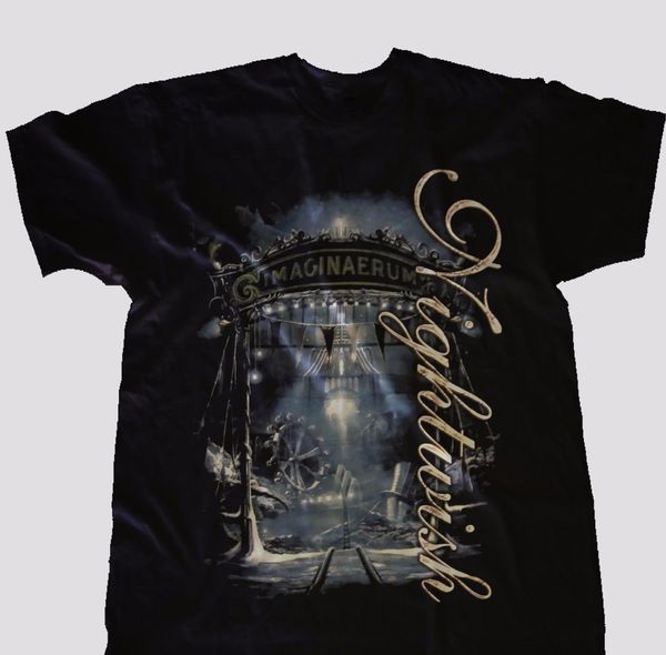 

nightwish imag inaerum sympho nic metal epica ev anescence t shirt sizes : s to 7xl, White;black