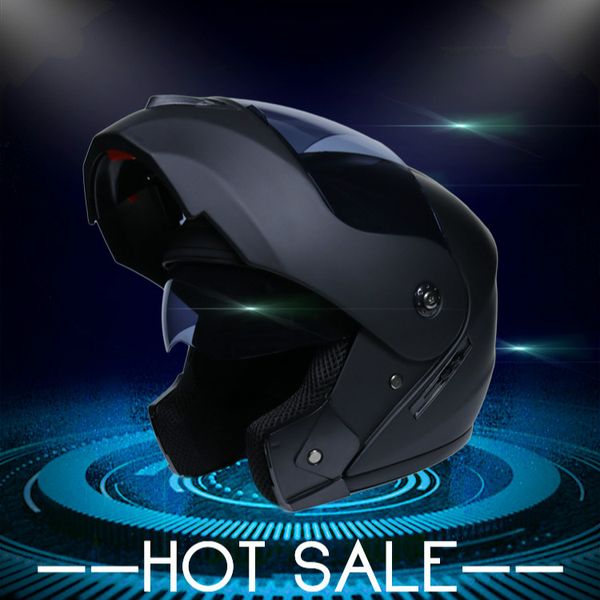 

dot full face flip up motorcycle helmet dual visor bike race helmets