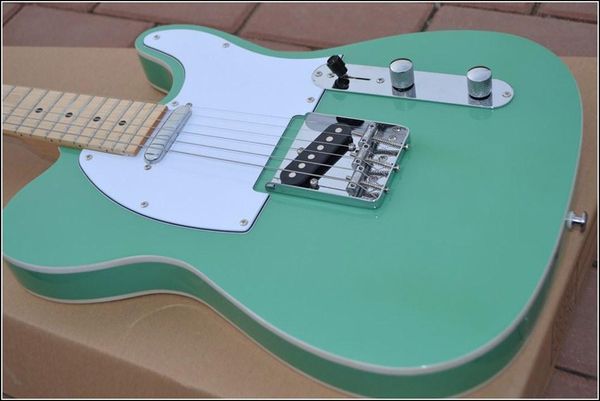 

wholesale - green silver hardware china guitar ing