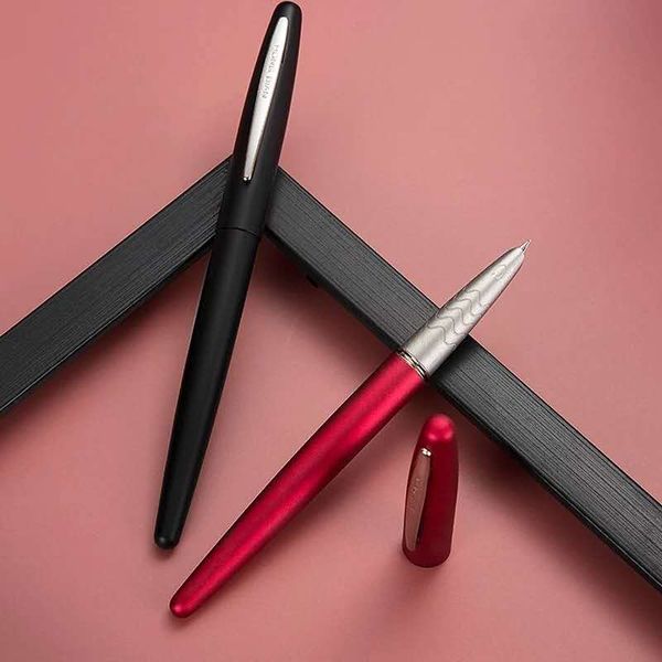 

hongdian 617 fountain pen full metal ancient ink pen ef nib converter filler business office school supplies writing