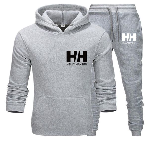 

new 2019 tracksuit for men lovers fall tracksuit for men hooded jumpsuit for' men' printed tracksuit' for' men size s-3x, Gray
